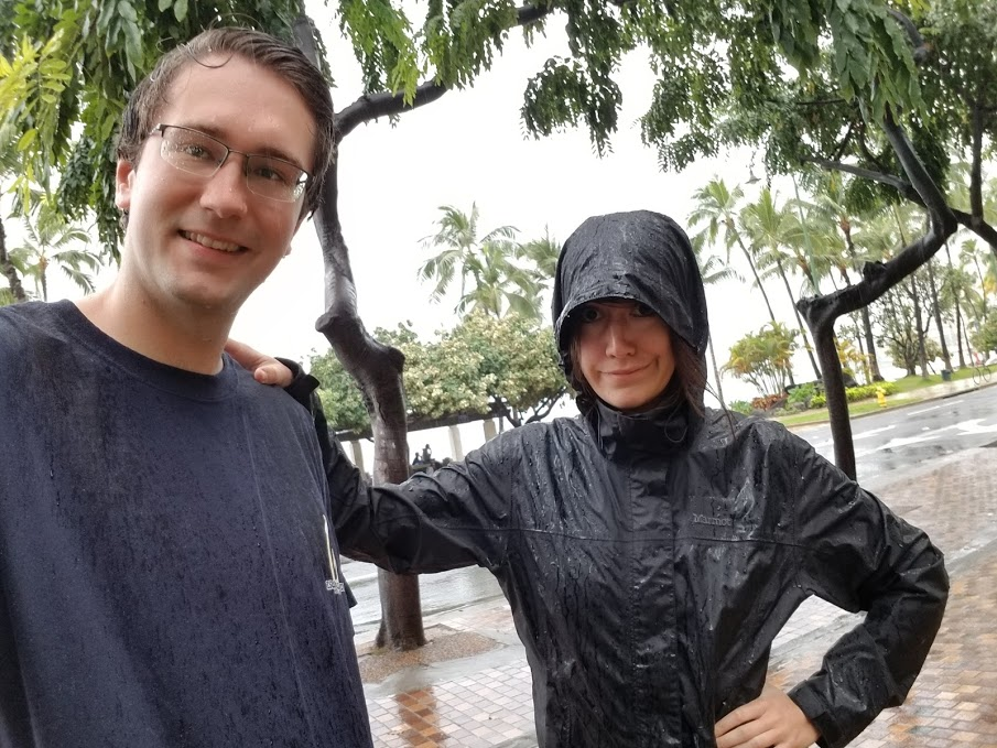 Still raining...